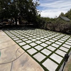 Grama Artificial/// Pavers///rook///more