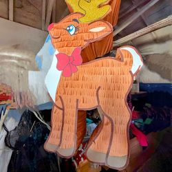 Rudolph The Red Nose  Pińata 36” tall 