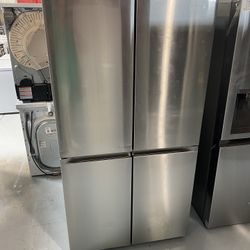 Stainless Steel 29 Cu. Ft. Smart 4-Door Flex Refrigerator 