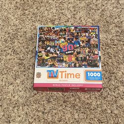 TV Time 90s shows 1000 piece puzzle