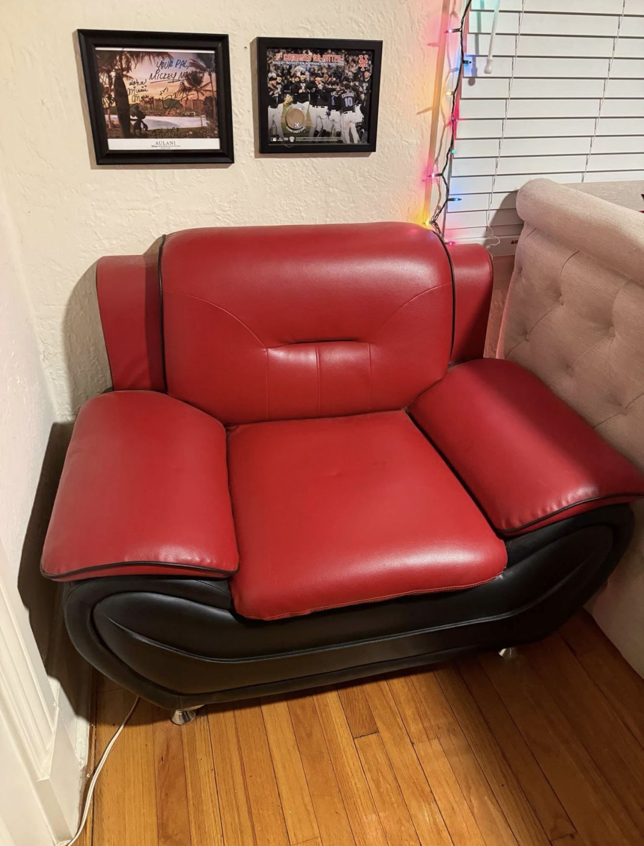 HOURS LEFT! BRAND NEW Red Couch (Originally $300)