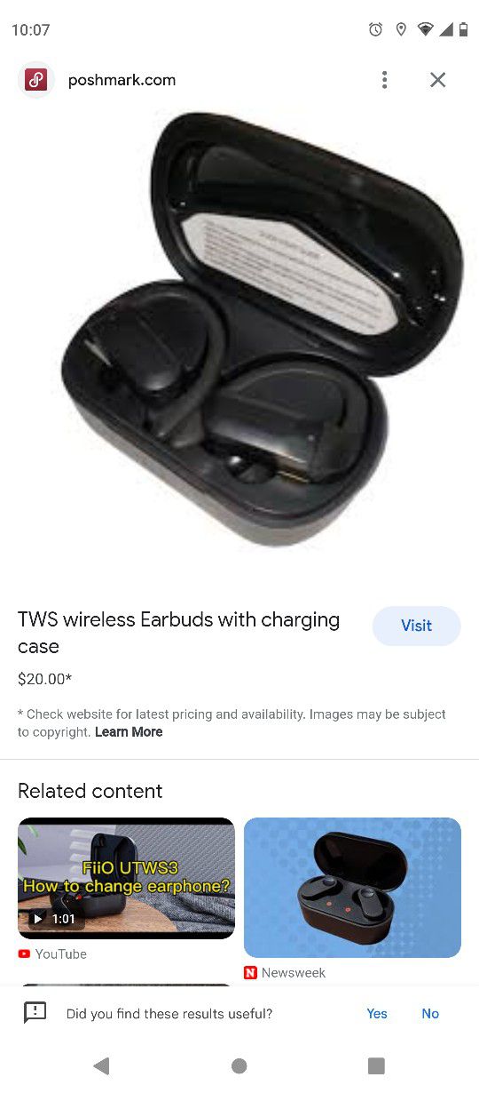 Tws Wireless Earbuds 