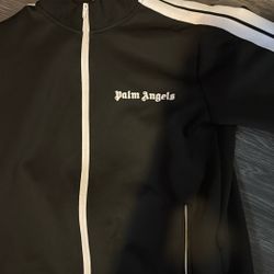 Palm Angels Classic Track Jacket 'Black/White'