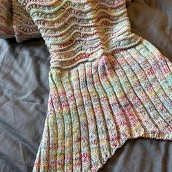 Mermaid Tail Blanket New