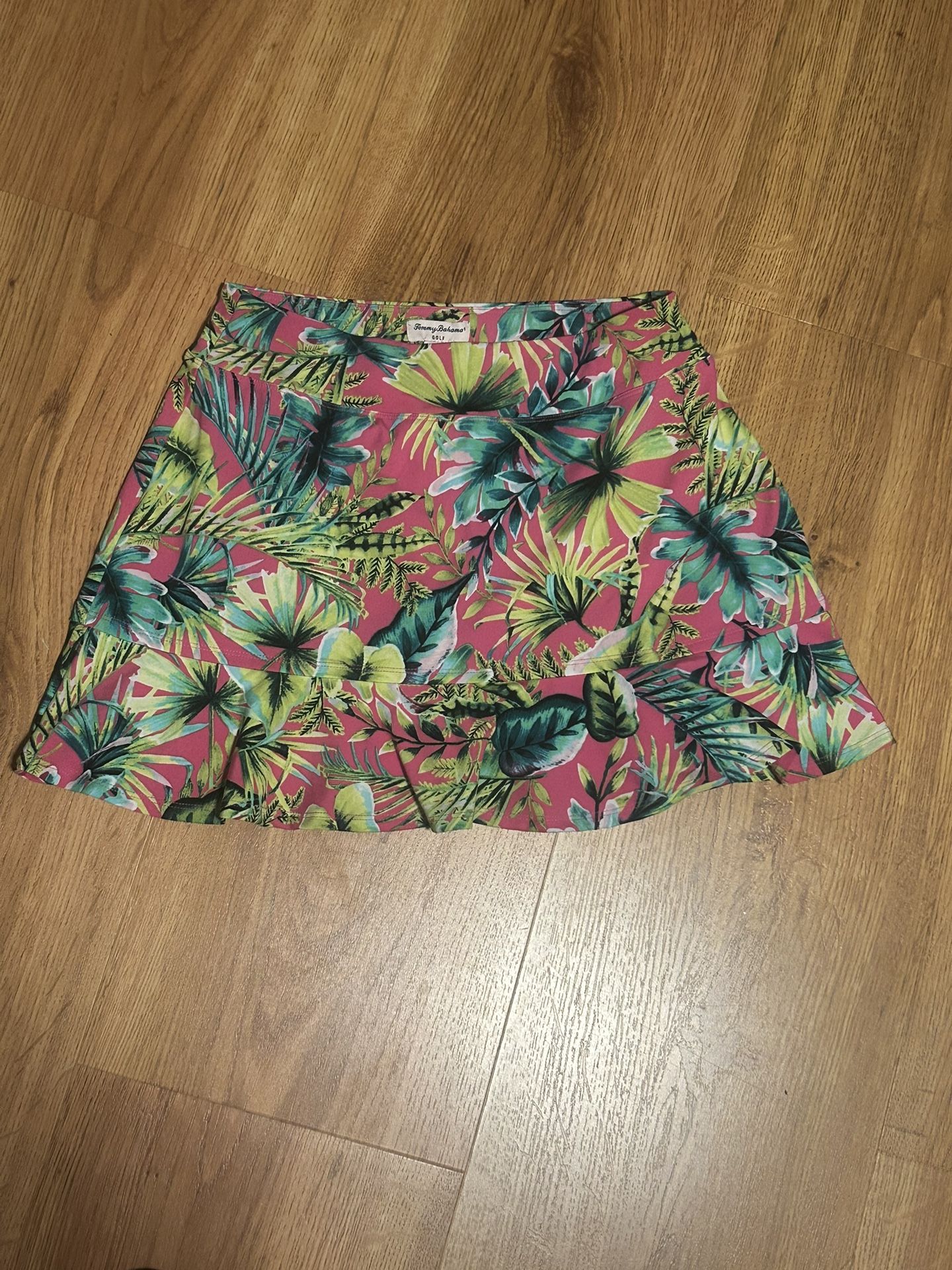 Floral Skirt With Shorts