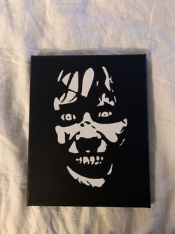 8/10 paintings on canvas (Exorcist is glow-in-the-dark)