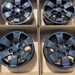 16” Oem Chevy Colorado Factory Wheels 16 Inch Gloss Black Rims GMC Canyon New