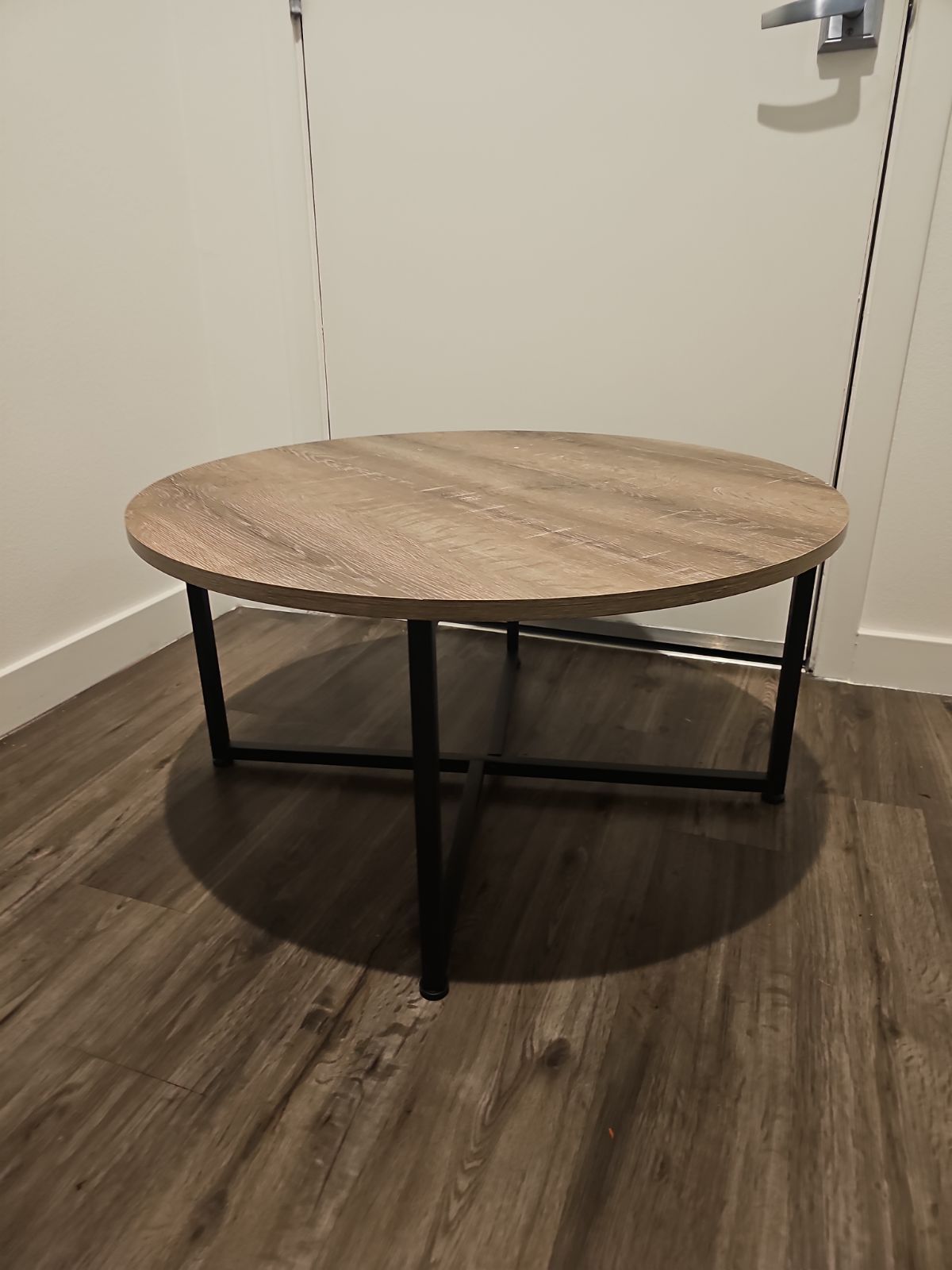Wooden Circular Coffee Table