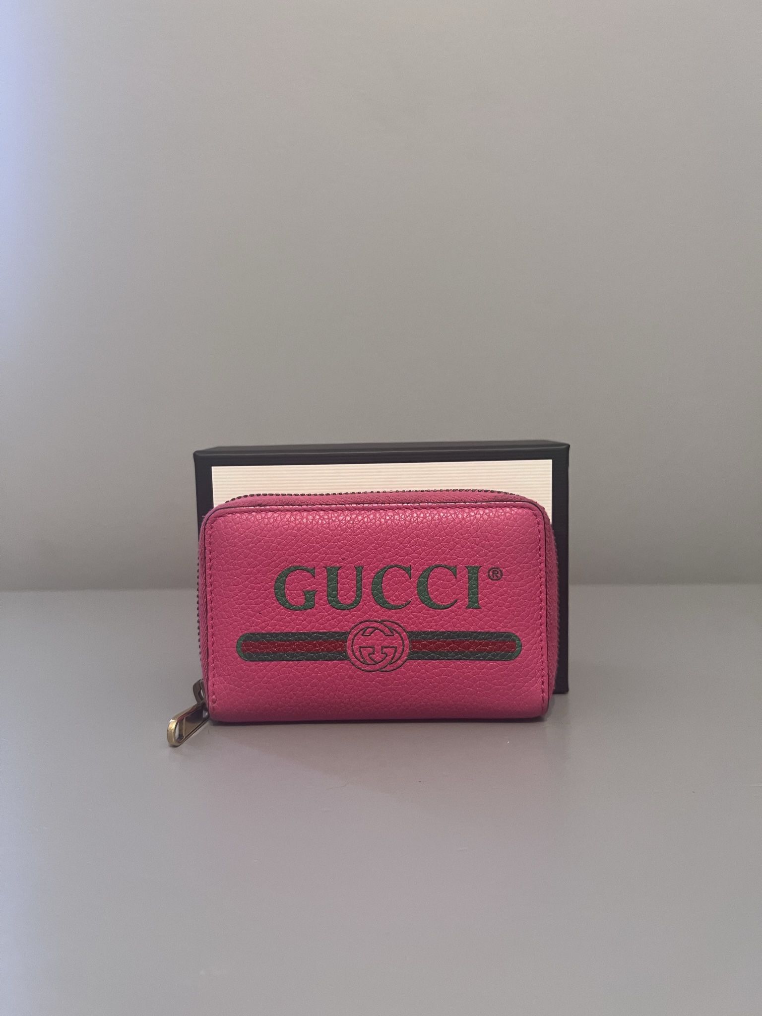 Pink Gucci Wallet 