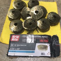 Roofing Nails - Over 1/2 A Box 