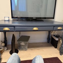 Elegant Solid Wood Desk