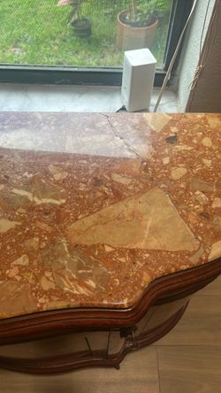 Console vintage real wood