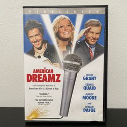 American Dreamz DVD Movie Hugh Grant Dennis Quaid Widescreen Blockbuster 2006