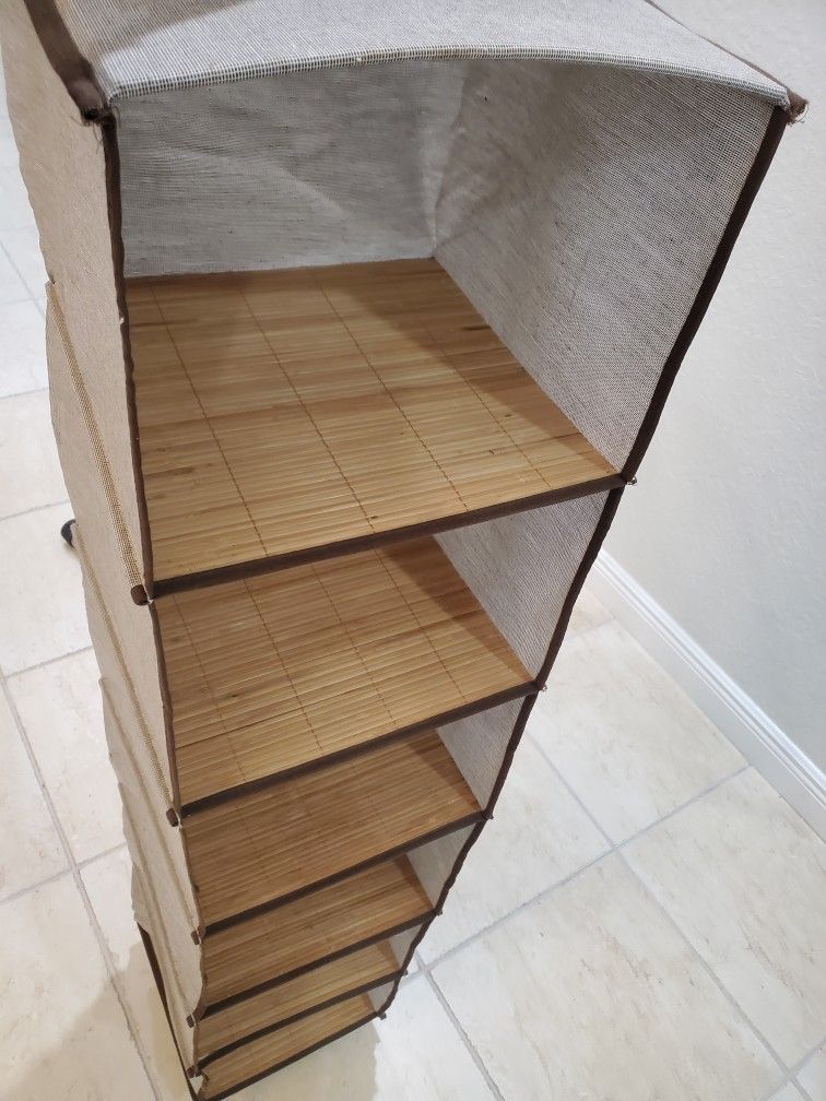 Closet Bamboo Organizers 2 Identical For $25