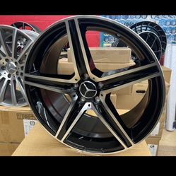 Mercedes 19” New Amg Styie Rims New Tires Set E350 C300 Cla Sl A220 