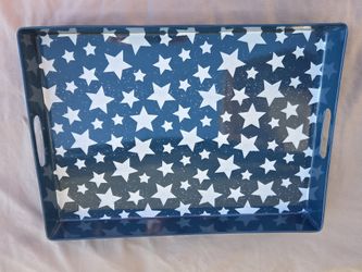 Blue Star Tray