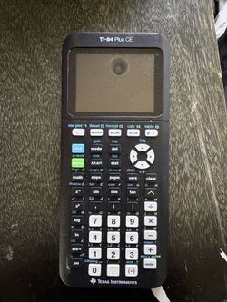 Ti-84 PLUS CE calculator