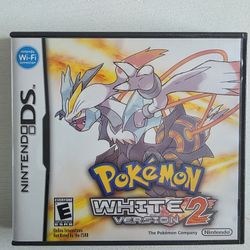 Pokemon White 2 CIB Authentic Nintendo DS 