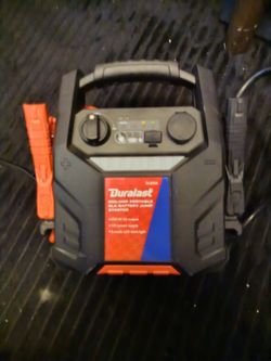 Duralast Portable SLA Battery Jump Starter