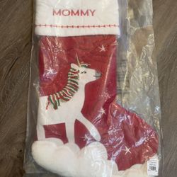 Pottery Barn Unicorn Stocking