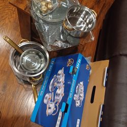 12 Pieces Stainless Steal Brand New Cook Ware Set 