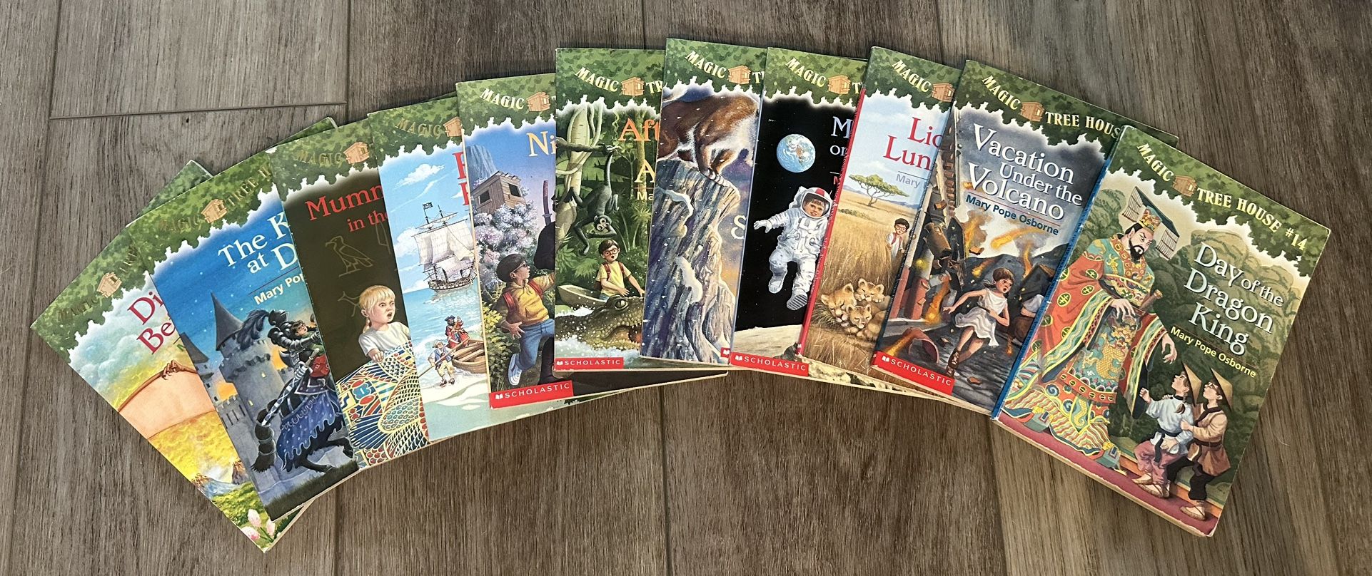 📚 Magic Tree House Books by Mary Pope Osborne – Lot of 10