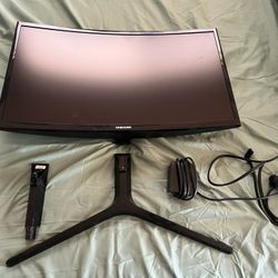 SAMSUNG CURVED GAMING MONITOR 