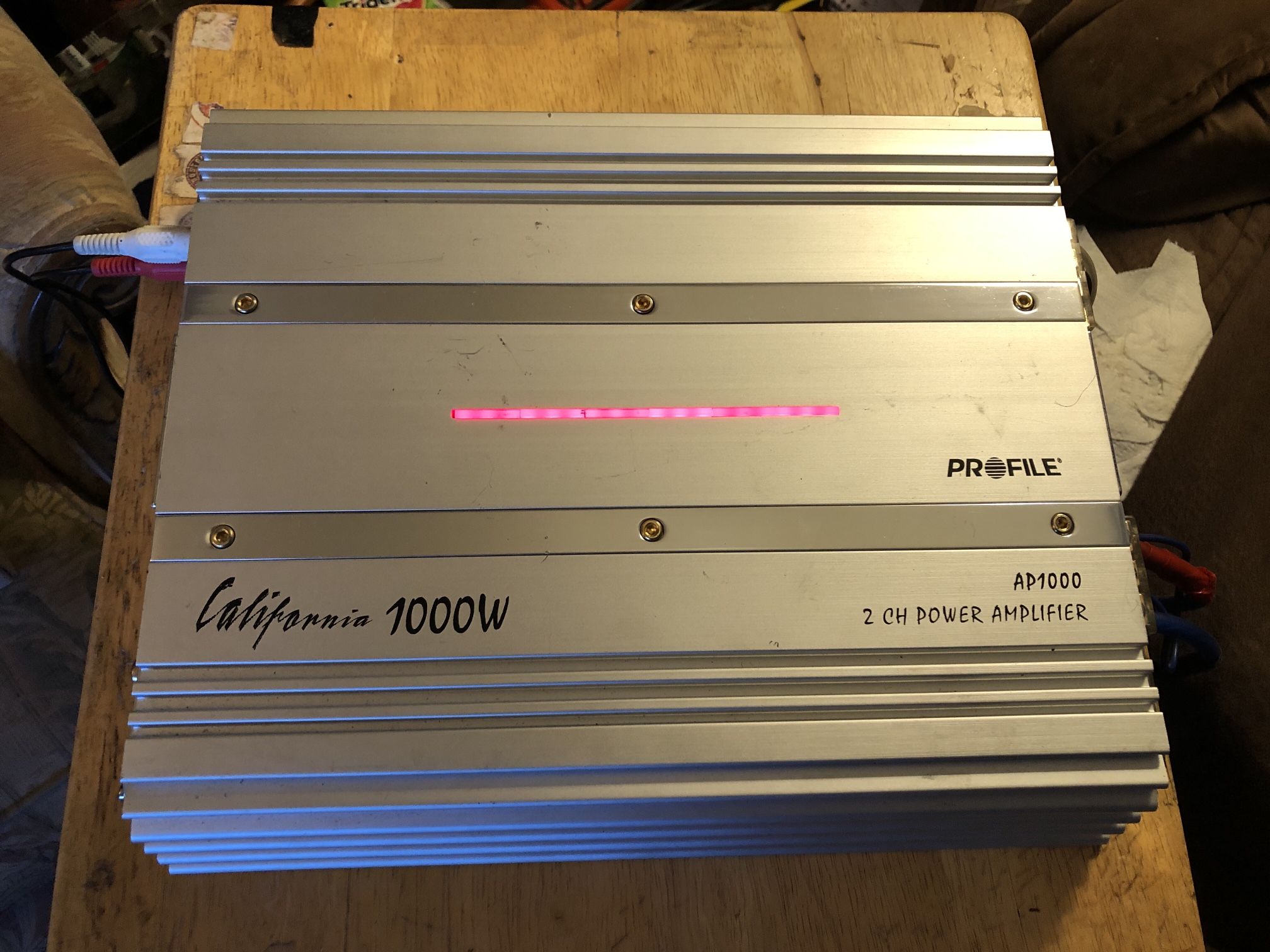 Profile California AP1000 2-Channel Power Amplifier Bridged