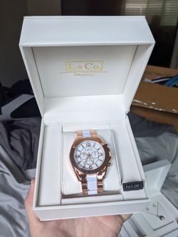 L&Co. Timepiece Rose Gold Watch