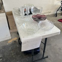 Different Serving Dishes Glass 