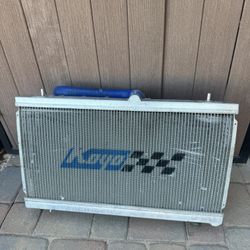 02-07 Subaru WRX sti koyorad radiator aluminum performance silicone hoses 