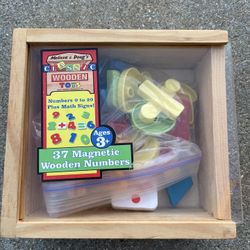 Magnetic Numbers Toy