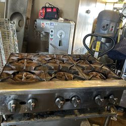 AFFORDABLE 6 BURNERS (GAS and COMMERCIAL GRADE) 