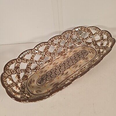 Temp-Tations Old World Brown Oven Safe Bread Basket
