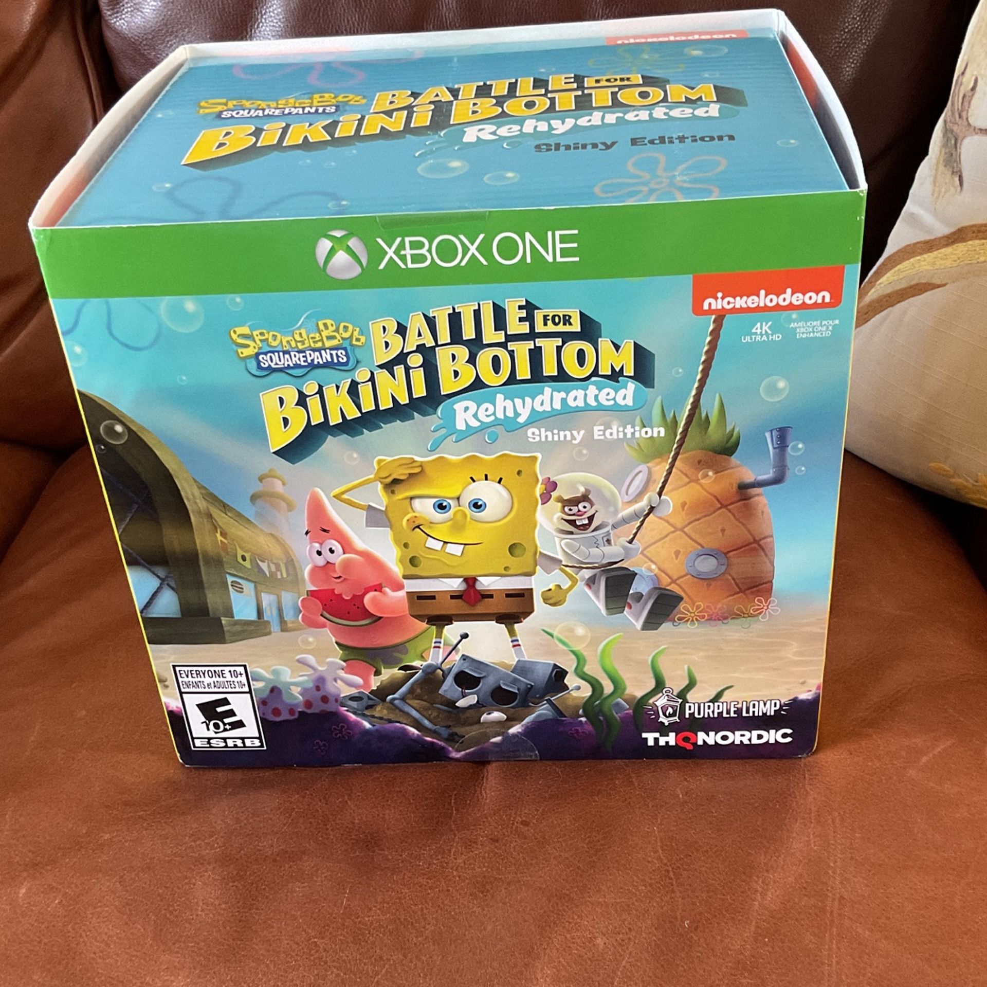 SpongeBob Battle for Bikini Bottom Shiny Edition Xbox One