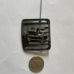 Vintage Greek Pin – Statue of Jupiter / Zeus Souvenir