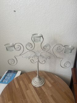 Metal Candle Holder