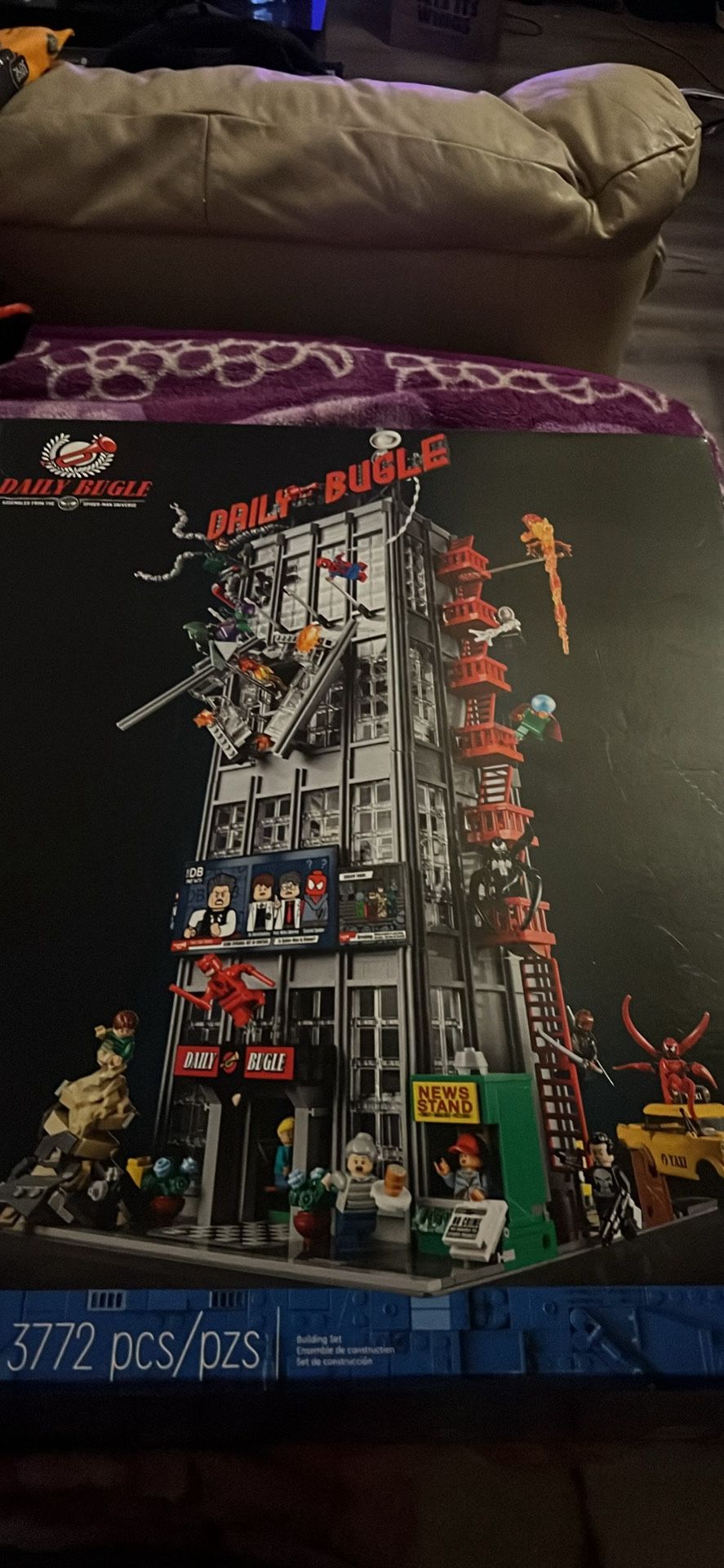 Daily Bugle Lego Set