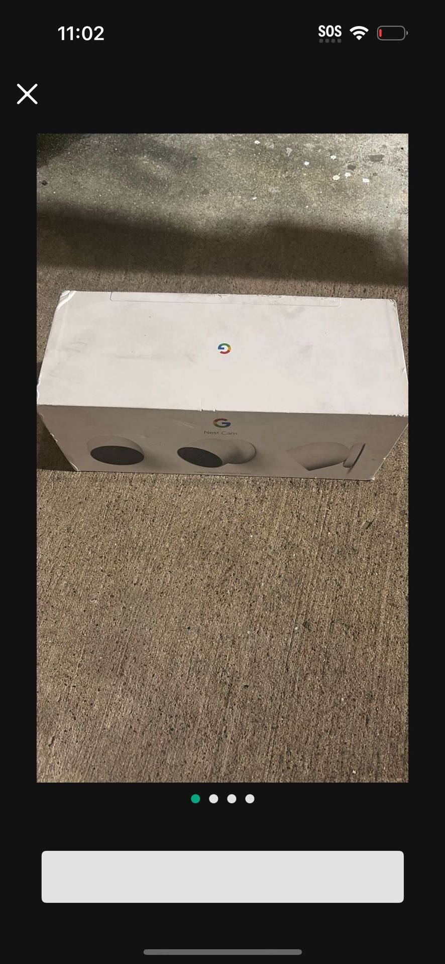 Google Nest Cameras 3 Pack Indoor Outdoor