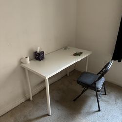 Desk with chair $45