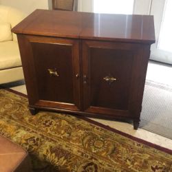 Mid Century Liquor Cabinet  USA Wet Bar Key