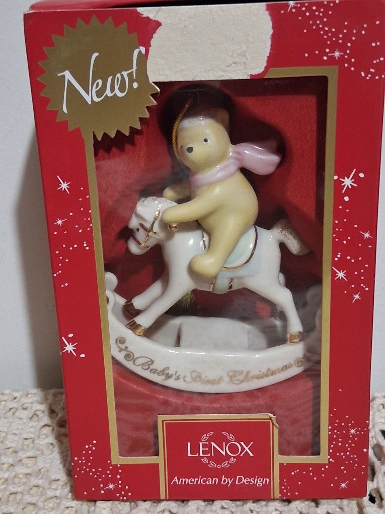 Lenox Disney Showcase Winnie The Pooh New With Box 