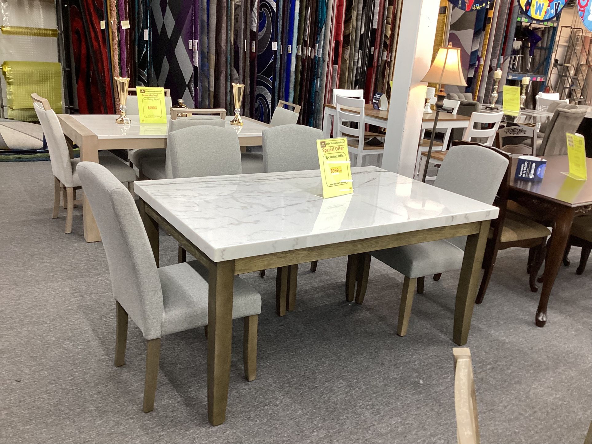 5 Pc Dinning Table $999.99