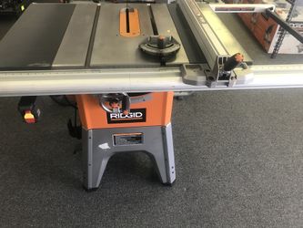 Ridgid 10” cast iron table