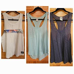 3 Victoria Secret Pink Tanks 