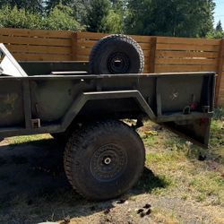 Over landing Trailer M 105- A2 Military Trailer