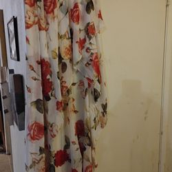 Asymmetrical Long Skirt Women's Small