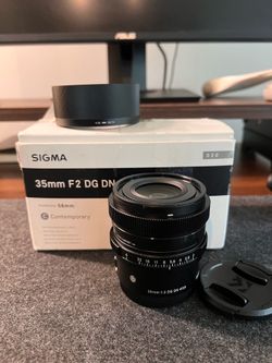 Sigma 35mm f/2 DG Contemporary Lens (Sony E)