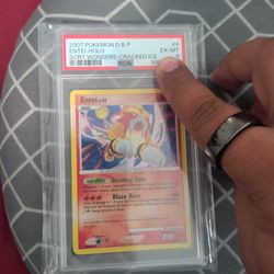 2007 entei holo scrt wonders checked ice