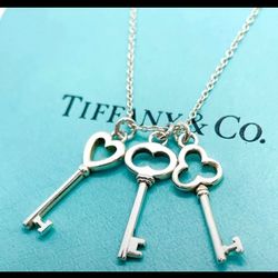 Tiffany Three Keys Chain
